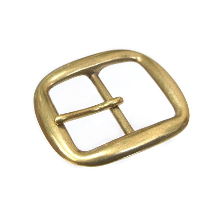 オーバル型バックル 38mm 真鍮ブラス製 楕円形 1950s ビンテージ オールドスタイル カスタム ベルト |  | 02