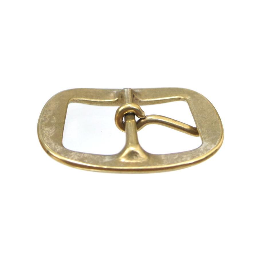 オーバル型バックル 38mm 真鍮ブラス製 楕円形 1950s ビンテージ オールドスタイル カスタム ベルト |  | 04