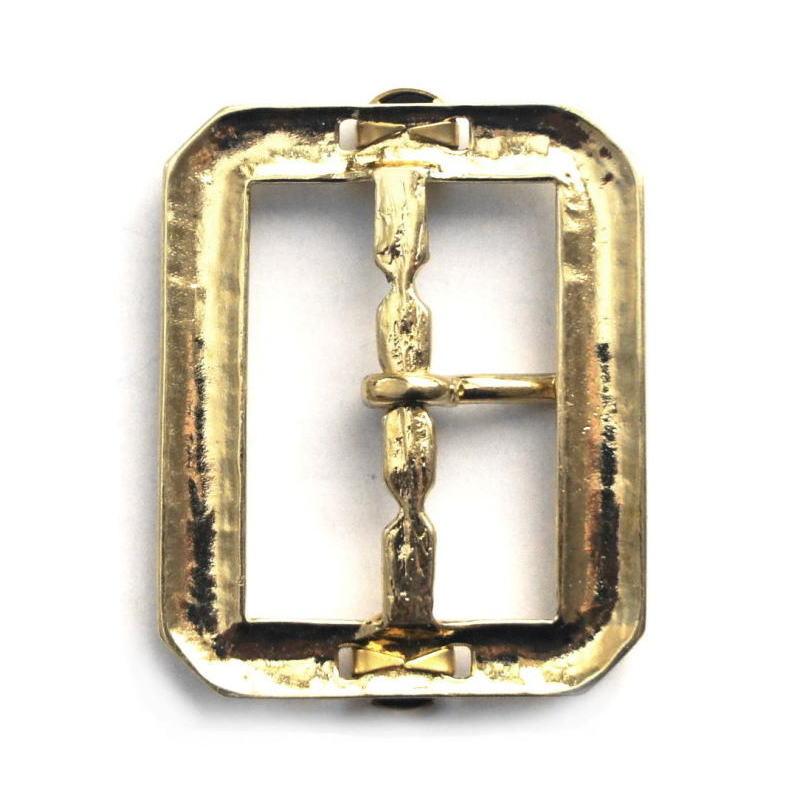 1930s インディアン柄 ビンテージ復刻版 ブラスゴールドメッキ バックル 40mm〜42mm幅 全 3色カラーラインストーン付き スタッズベルト |  | 04