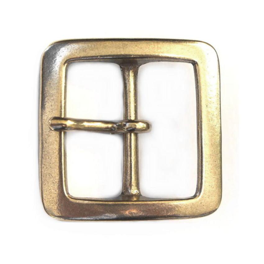 正方形 スクエア型 バックル 40mm幅 真鍮ブラス製 四角形 1950s ビンテージ ギャリソンスタイル カスタム ベルト |  | 06
