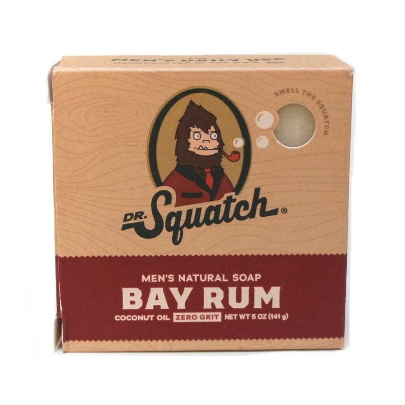 【送料無料】米国 DR.Squatch ドクター・スクワッチ ハンドメイド ナチュラルソープ BAY RUM 141g コールドプロセス製法 固形石鹸 |  | 01