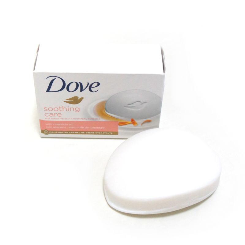 【送料無料】USA DOVE ダヴ Soothing Care ソープ 106g カレンデュラ オイル配合石鹸 固形石鹸 単品1個 |  | 01