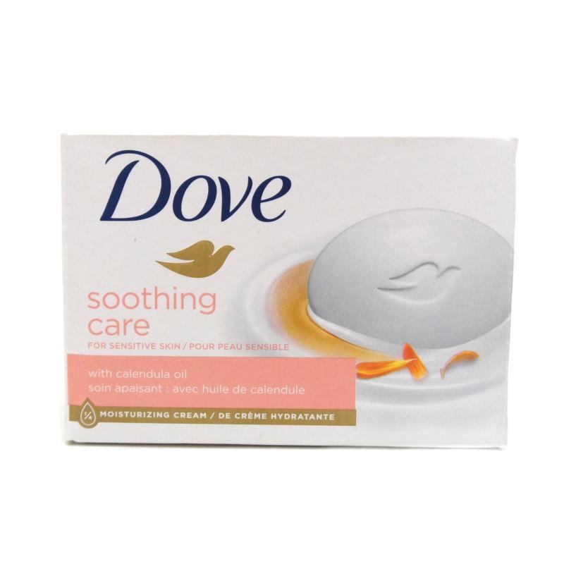 【送料無料】USA DOVE ダヴ Soothing Care ソープ 106g カレンデュラ オイル配合石鹸 固形石鹸 単品1個 |  | 02