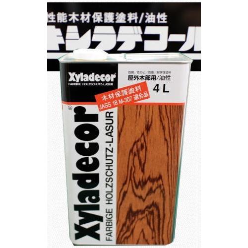 大阪ガスケミカル 木部保護塗料 キシラデコール #116 ブルーグレイ 4L