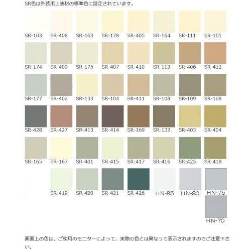 エスケー化研 セラミクリーン 艶あり 1液 水性 単層弾性 上塗り 塗料