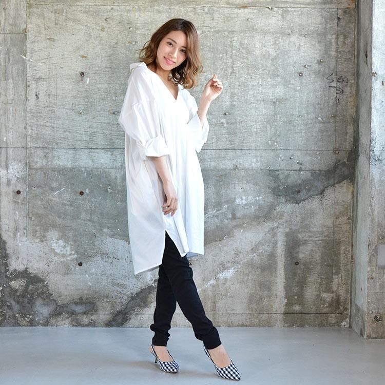 シャツワンピース 母の日 プレゼント 運動会 スキッパー 公園コーデ ママコーデ 1171 61 04 Nuuヤフー店 通販 Yahoo ショッピング