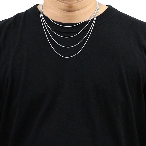 メンズ ネックレス ベネチアンチェーン ステンレス アレルギー対応 シルバー 1.5mm,2mm,3mm 10代 20代 30代 40代 50代 60代 70代 | ブランド登録なし | 02