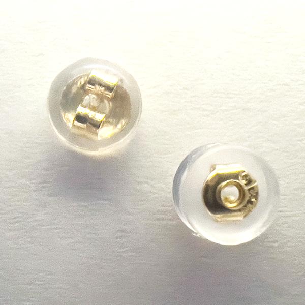 ピアス キャッチ ピアスキャッチ 落ちない ダブルロックキャッチ アレルギー対応 シリコン ゴールド ピンクゴールド プレゼント ギフト 女性 誕生日 2025 | ブランド登録なし | 01