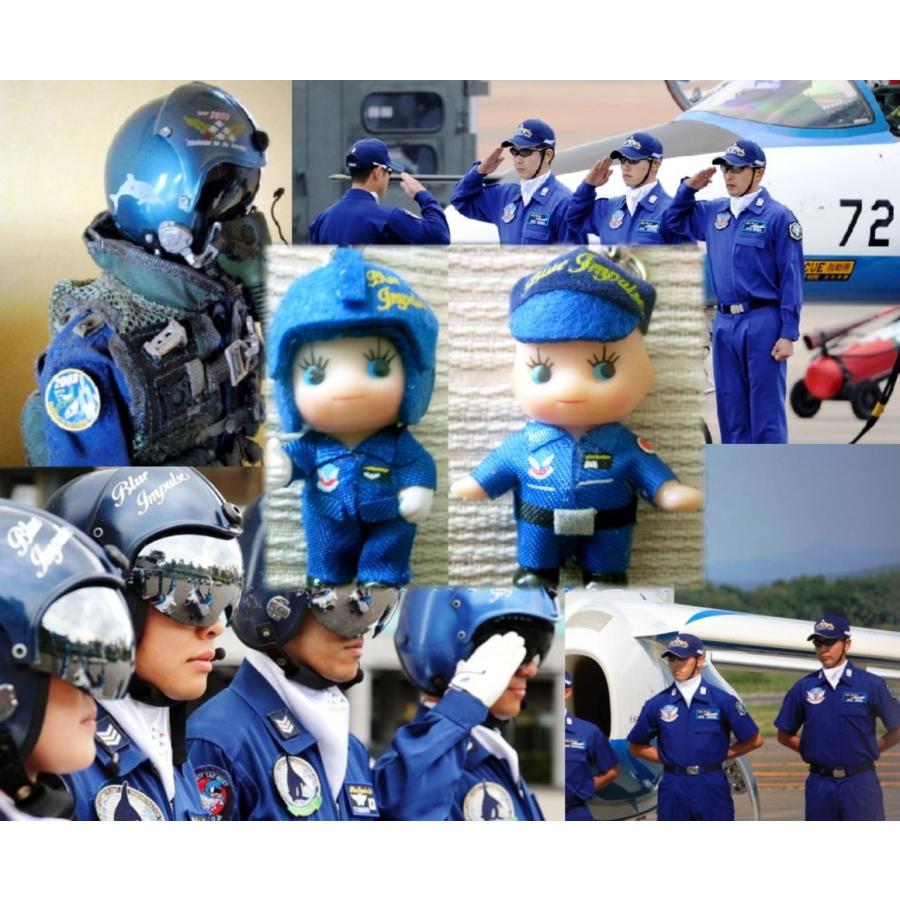ブルーインパルスパイロット キューピーストラップ2個セット