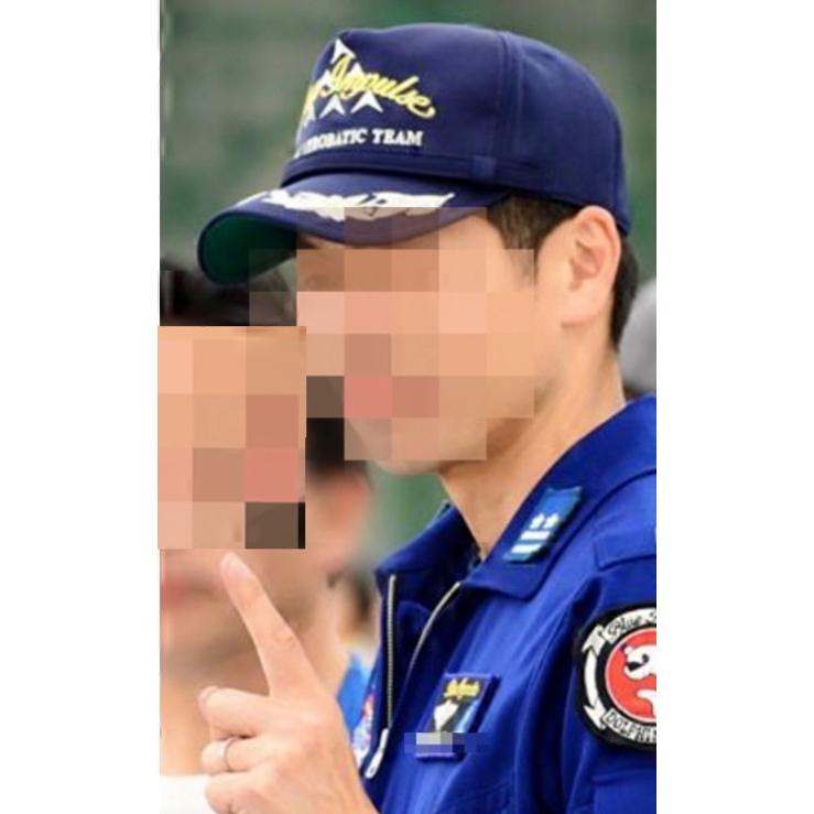 ブルーインパルス隊員識別帽 飛行展示・サイン会 装着用キャップ 佐官