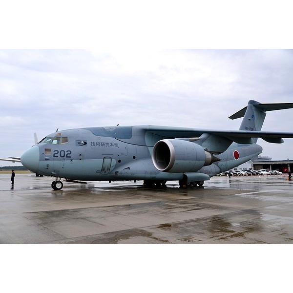 岐阜基地 C-2(XC-2)開発試験パッチ 実物 関係者配布 巨大レドーム搭載のC-2電子戦機、岐阜基地を離陸し初飛行成功