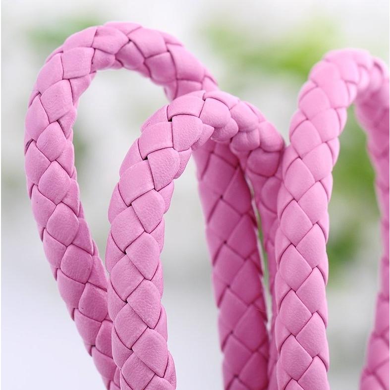 キーホルダー キーリング 革 レザーストラップ 編み込み ストラップ