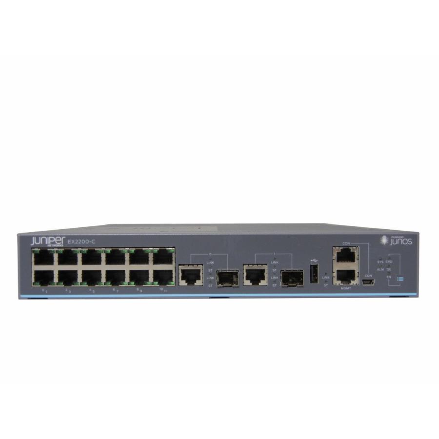 ルーター・ネットワーク機器 Juniper ex2200-c-12t-2g Juniper Networks EX2200-C 12-Port Ethernet Switch for sale