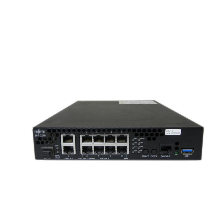 FUJITSU Si-R G210 業務用VPNルーター 現行機種 美品 富士通（FUJITSU） 【中古】IPアクセスルータ Si-R G210 : NW工房-中古