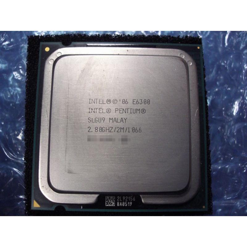 インテル 中古CPU Pentium Dual-Core E6300 2.80GHz SLGU9 : NW工房-中古パソコン店 - 通販 ...