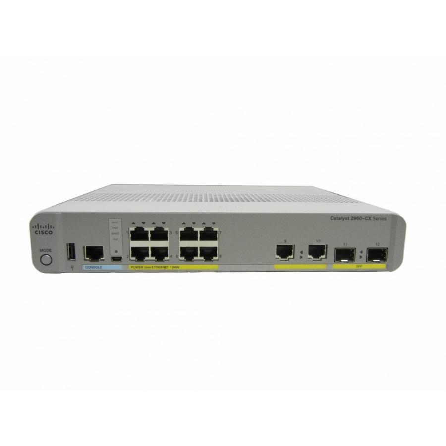 Cisco（シスコ） 【中古】Cisco Catalyst 2960CX-8PC-L （WS-C2960CX