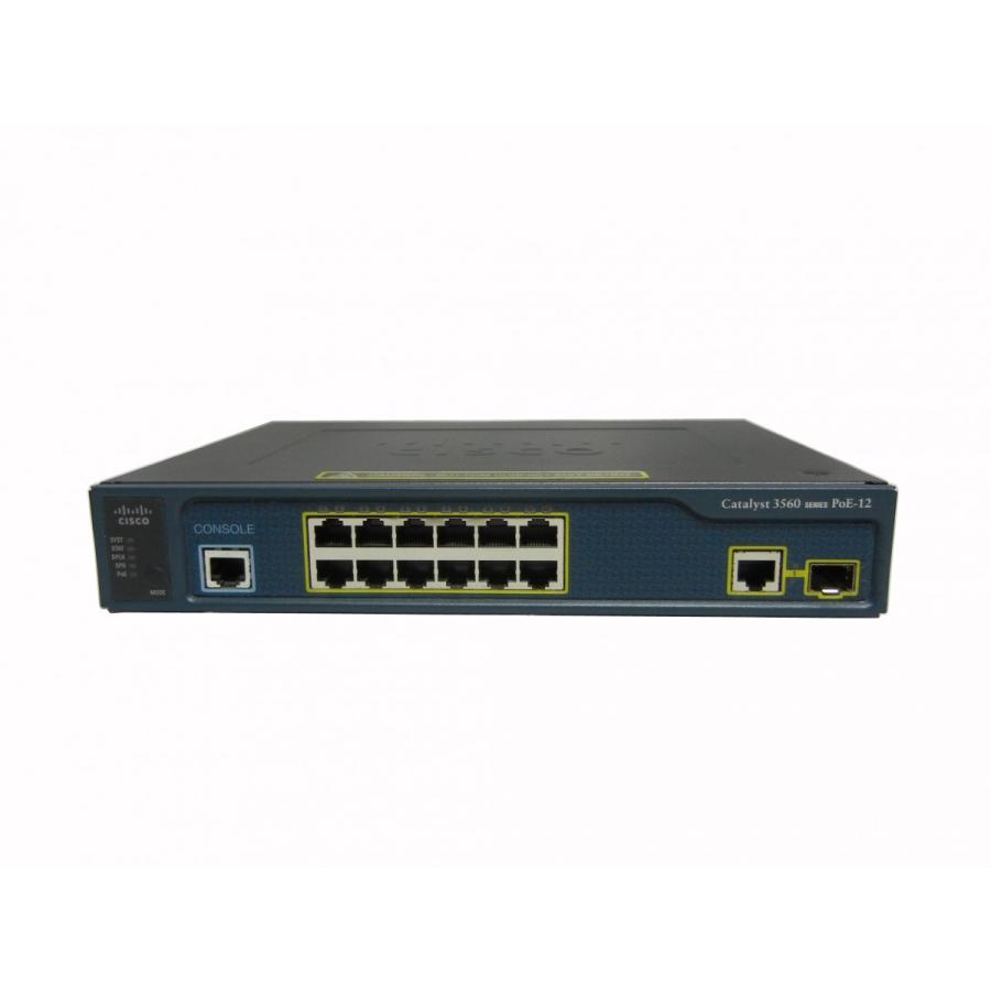 Cisco（シスコ） 【中古】Cisco Catalyst 3560-12PC-S （WS-C3560-12PC