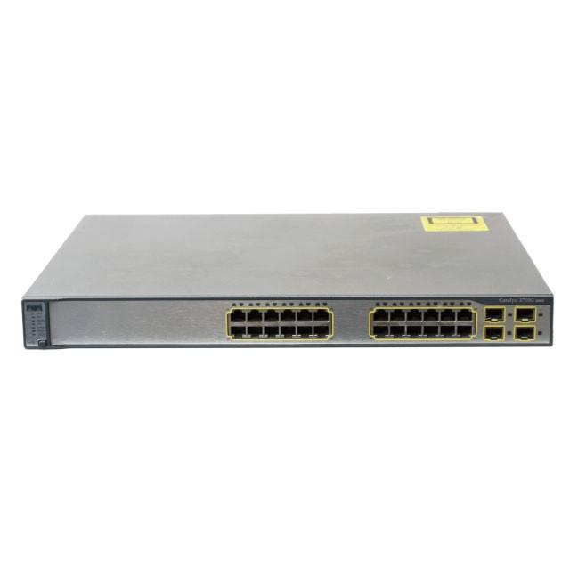 (未使用･未開封品)　CISCO Catalyst 3750G-24TS-E1U スタッカブル マルチレイヤ ギガビット スイッチ WS-C3750G-24TS-E1U gsx453j Cisco（シスコ） 【中古】Cisco Catalyst 3750G-24TS-E1U （WS-C3750G