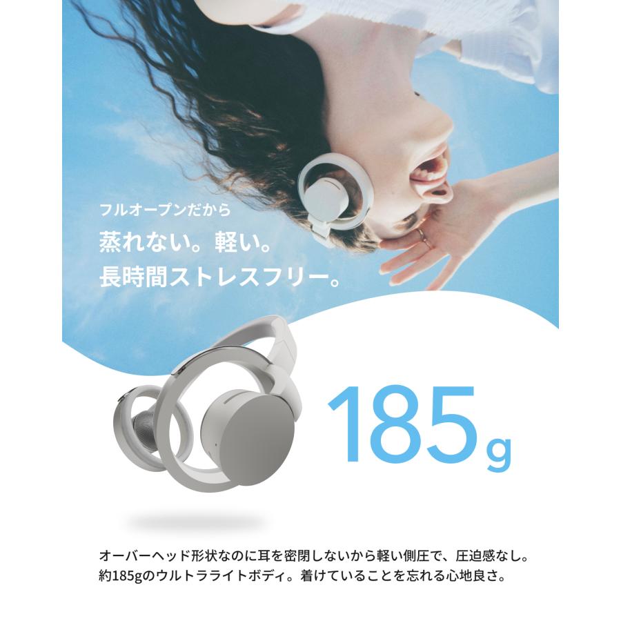 nwm オープンイヤー オーバーヘッド 耳スピ ONE | 耳をふさがない