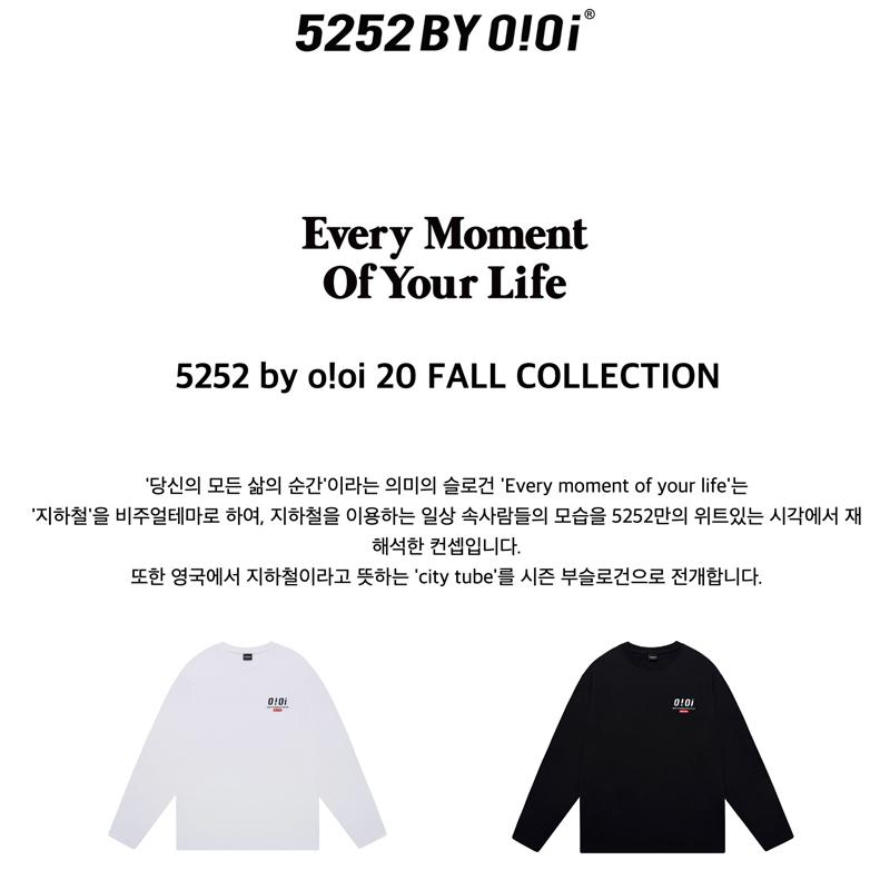 5252 By Oioi Original Logo Pack Long Sleeve T Shirts Multi 1 1 韓国の人気ストリート ブランド Oi0002 N Sストア 通販 Yahoo ショッピング