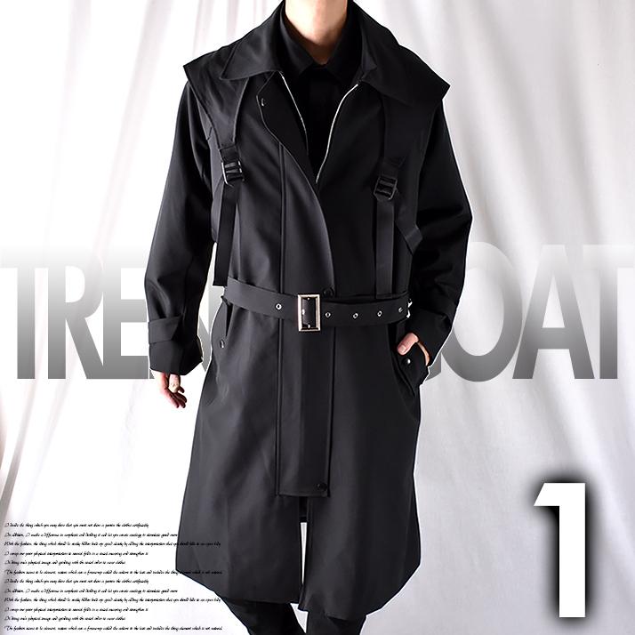 日本産 トレンチコート ロングコート コート メンズ モード系 ビッグシルエット 大きいサイズ フレアシルエット Aライン ミリタリーコート オーバー コート Tr スーツ地 Nws Co Nws Factor 通販 Yahoo ショッピング 内祝い Cataractresearch Org