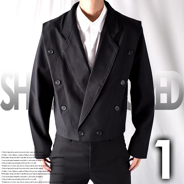 格安即決 テーラードジャケット ショート丈 ブレザー メンズ モード系 ライトジャケット ノッチドラペル スーツ地 長袖 ヴィジュアル系 当店オリジナルブランド Unbel 最も優遇 Www Novatronicsistemas Com