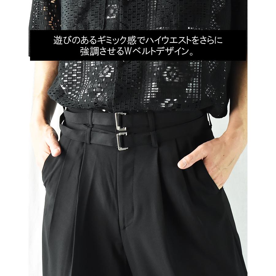 スラックス メンズ 黒 ツータックスラックス 2タック ワイド スラックス メンズ 黒 ツータックスラックス 2タック ワイド