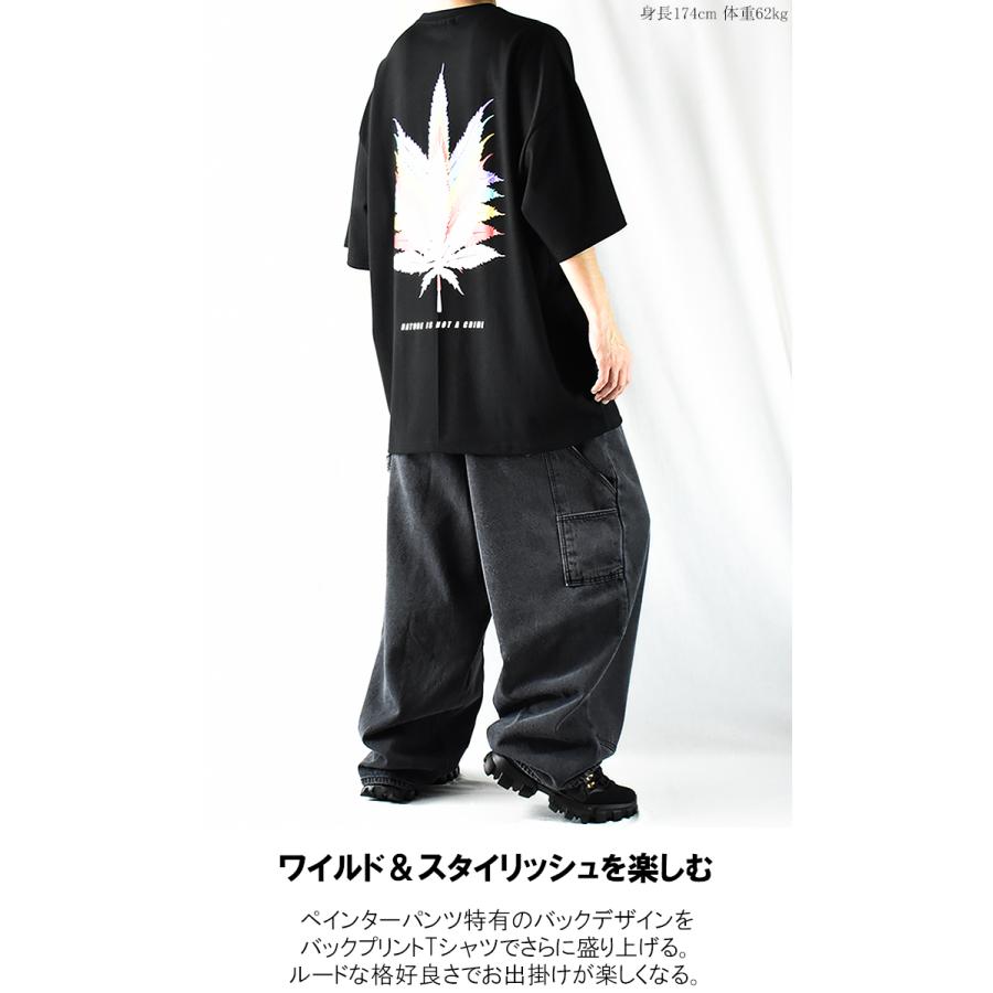 ワークパンツ メンズ ペインターパンツ デニム ワイドパンツ ワークパンツ メンズ ペインターパンツ デニム ワイドパンツ