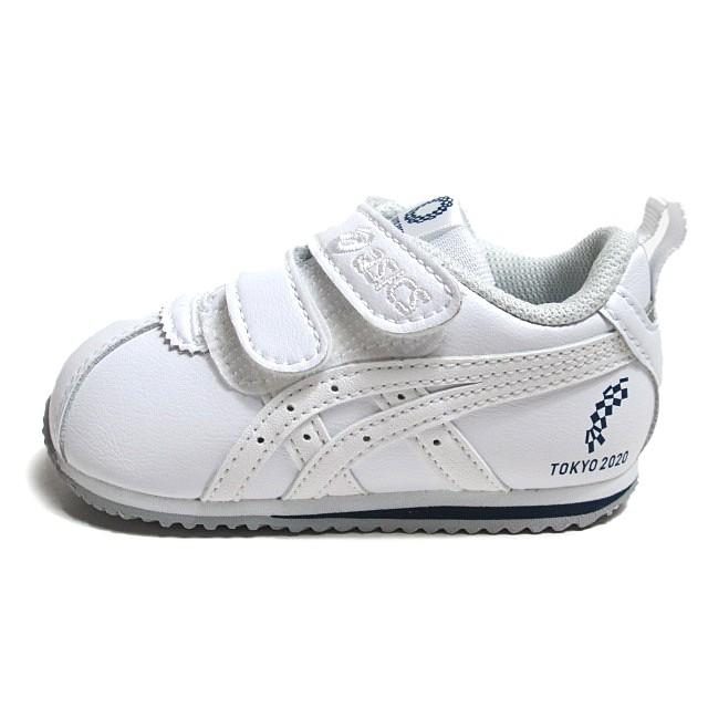 アシックス スクスク Asics Sukusuku White Corsair Baby Sl 東京オリンピックエンブレム ホワイト キッズ 靴 1144a059 100 Shoes Wanヤフー店 通販 Yahoo ショッピング