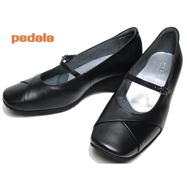 アシックス ペダラ asics Pedala 毎週更新 WC082B レディース ブラックブラック 【返品送料無料】 靴 ワイズ3E ストラップパンプス