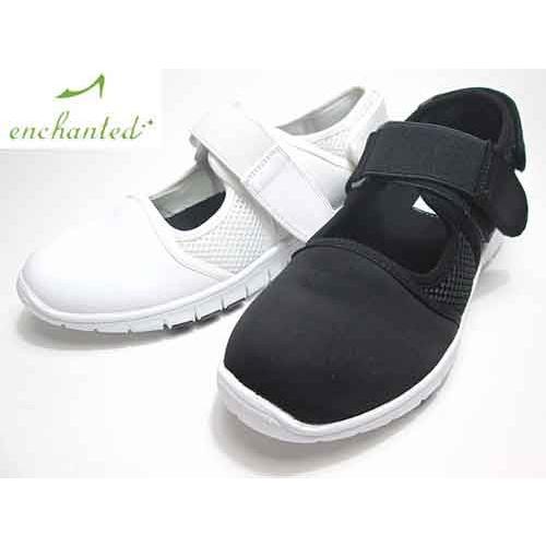 セール品 返品交換不可 エンチャンテッド Enchanted ホワイトソールストラップスニーカー レディース 靴 Shoes Wanヤフー店 通販 Yahoo ショッピング