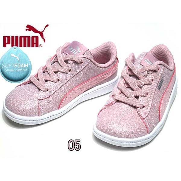 セール品 返品交換不可 プーマ Puma Vikky Glitz AC Inf スニーカー キッズ 靴｜nws｜04