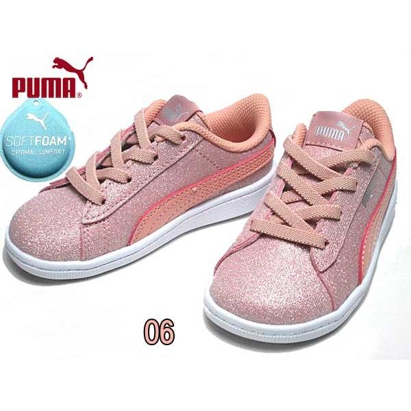 セール品 返品交換不可 プーマ Puma Vikky Glitz AC Inf スニーカー キッズ 靴｜nws｜05