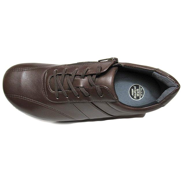 アサヒメディカルウォーク ASAHI Medical Walk CC M004 4E ファスナー付き ウォーキングシューズ メンズ 靴