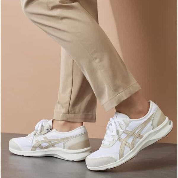 アシックスウォーキング asics WALKING ハダシウォーカー 1292A066 ウォーキングシューズ 3E相当 衝撃緩衝 レディース 靴の画像