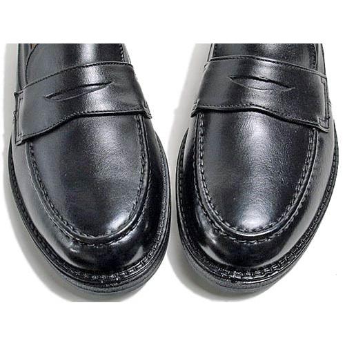 BRAVAS ローファー レディース BRAVAS Lapel（MoonStar）レディース ローファー 黒 （学生靴