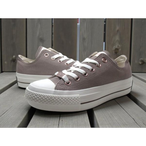 コンバース CONVERSE オールスター PLTS LOGODEUBRE PG OX 厚底スニーカー レディース 靴【爆買】の画像