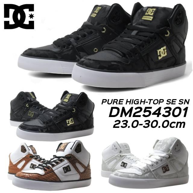 【25秋冬新作】 DC shoes スニーカー PURE HIGH TOP SE SN DM254301 メンズ レディース ディーシーシューズDC SHOES DC SHOES（ディーシーシューズ） DC Shoes PURE HIGH-TOP SE SN