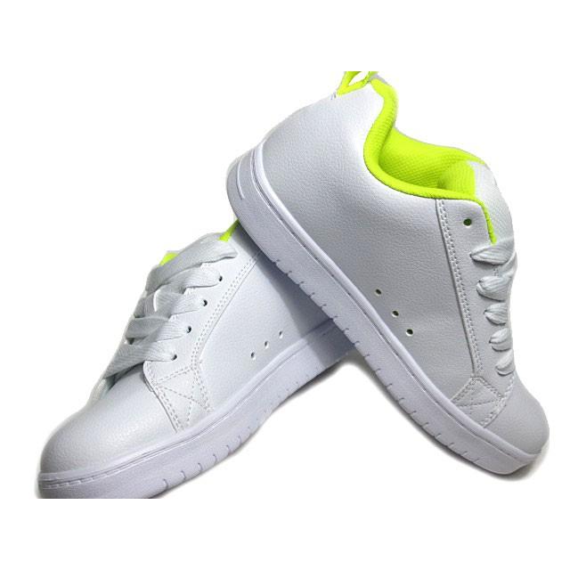 ディーシーシューズ Dc Shoes Court Graffik Lite Dw1601 ホワイトイエロー スニーカー レディース 靴 Dw1601 Wyl Shoes Wanヤフー店 通販 Yahoo ショッピング