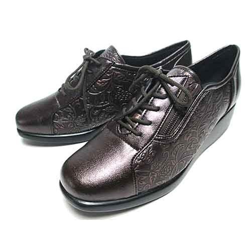 GOTOU SANGYO 後藤産業 カジュアルシューズ ウエッジソール ファスナー