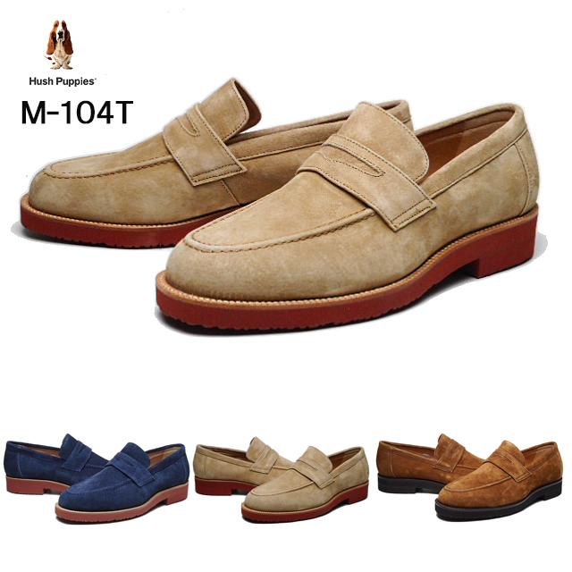 ハッシュパピー Hush Puppies M-104T 3E ローファー カジュアル メンズ 靴