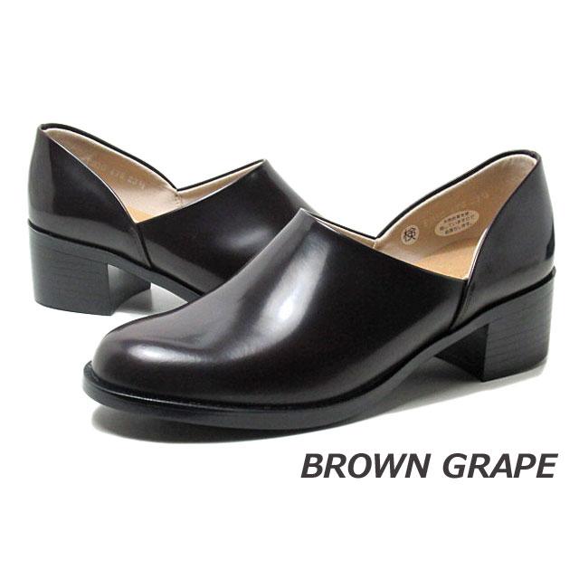 HARUTA ヒールアップスポックシューズブラウングレープ HARUTA ハルタ HEEL-UP W'S SPOCK SHOES スポックシューズ 476
