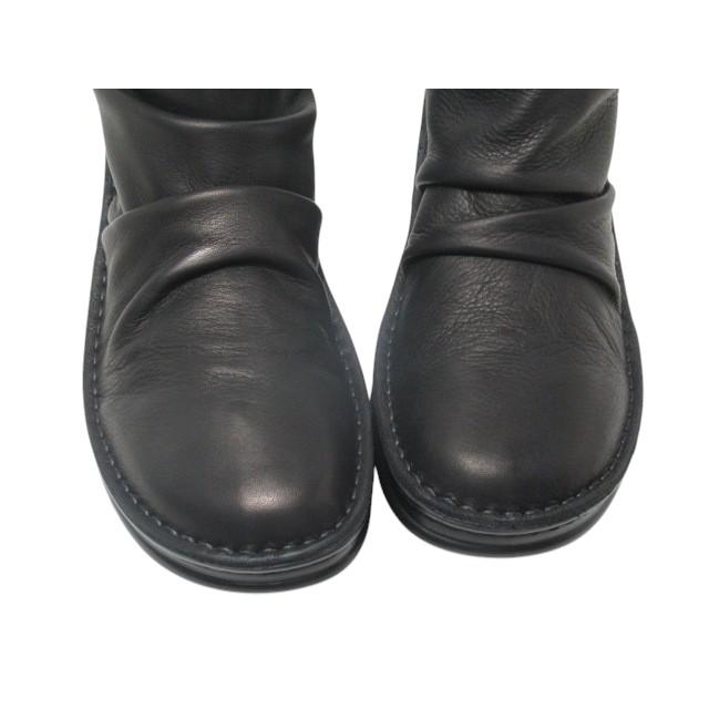 インコルジェ INCHOLJE 82094 ショートブーツ ファスナー付き くしゅく