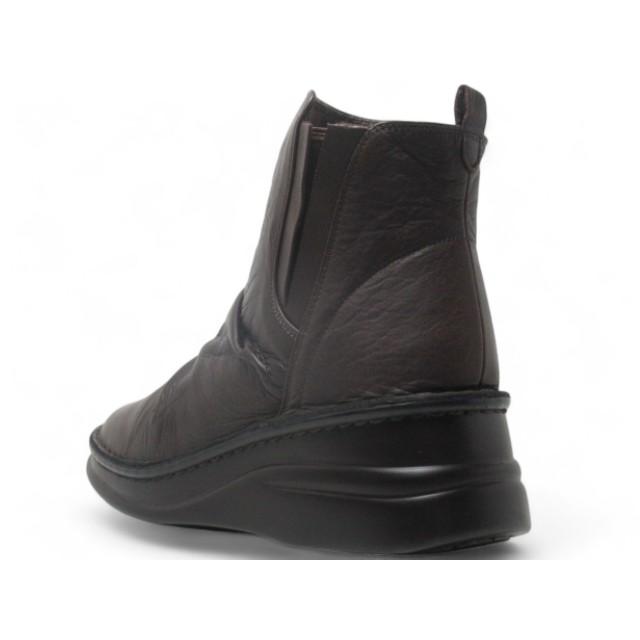 インコルジェ INCHOLJE 83317 サイドゴアショートブーツ レディース 靴