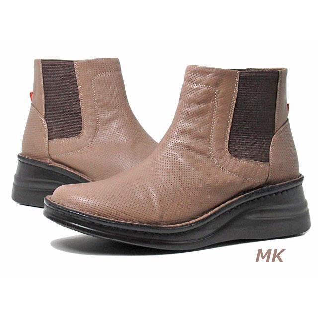 インコルジェ INCHOLJE 8710 パンチングデザイン レザーサイドゴア