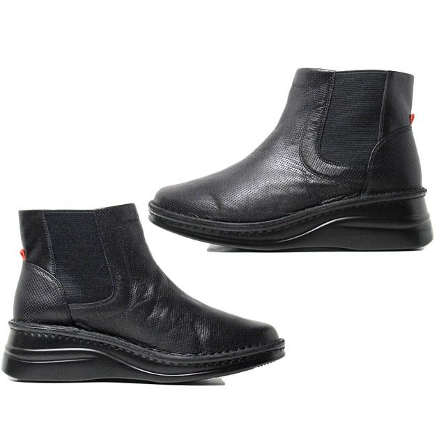 インコルジェ INCHOLJE 8710 パンチングデザイン レザーサイドゴア