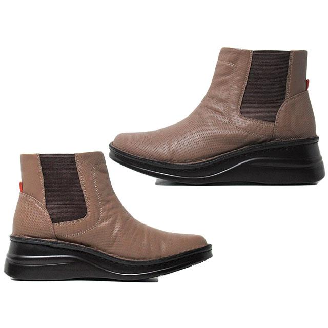 インコルジェ INCHOLJE 8710 パンチングデザイン レザーサイドゴア