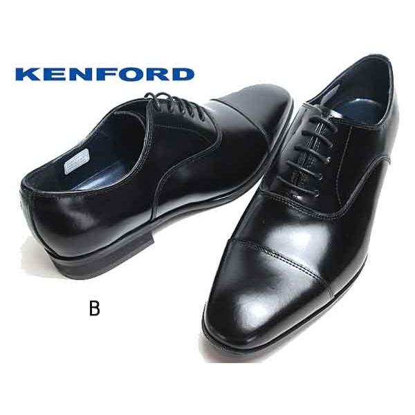 ワイズフォーメン フロントゴアシューズ KENFORD ケンフォード KN72EB ワイズ4E ストレートチップ