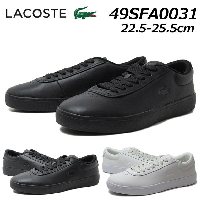 LACOSTE ブラック スニーカー Lacoste L001 レザースニーカー | ブラック | FARFETCH JP