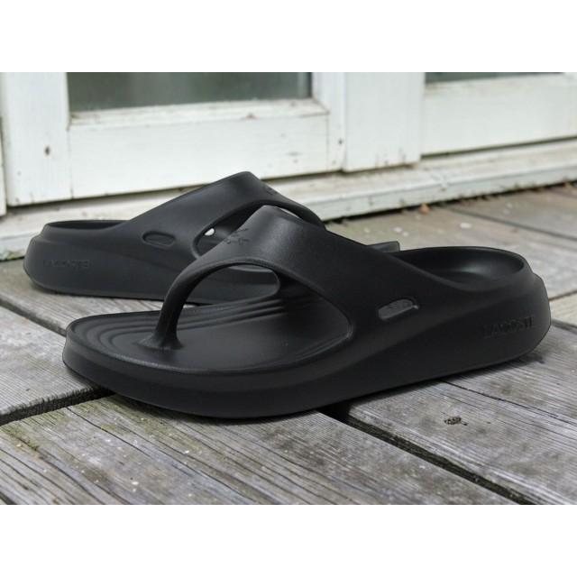 オンライン完売品！！ LACOSTE ラコステ トングサンダル ブラック LACOSTE（ラコステ） LACOSTE 51CMA0018 メンズ MEDUZ FLIP-FLOP 1261